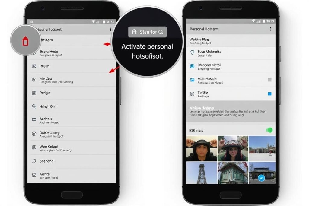 Cara mengaktifkan hotspot pribadi pada smartphone Android dan iOS Cara mengaktifkan hotspot pribadi pada smartphone Android dan iOS