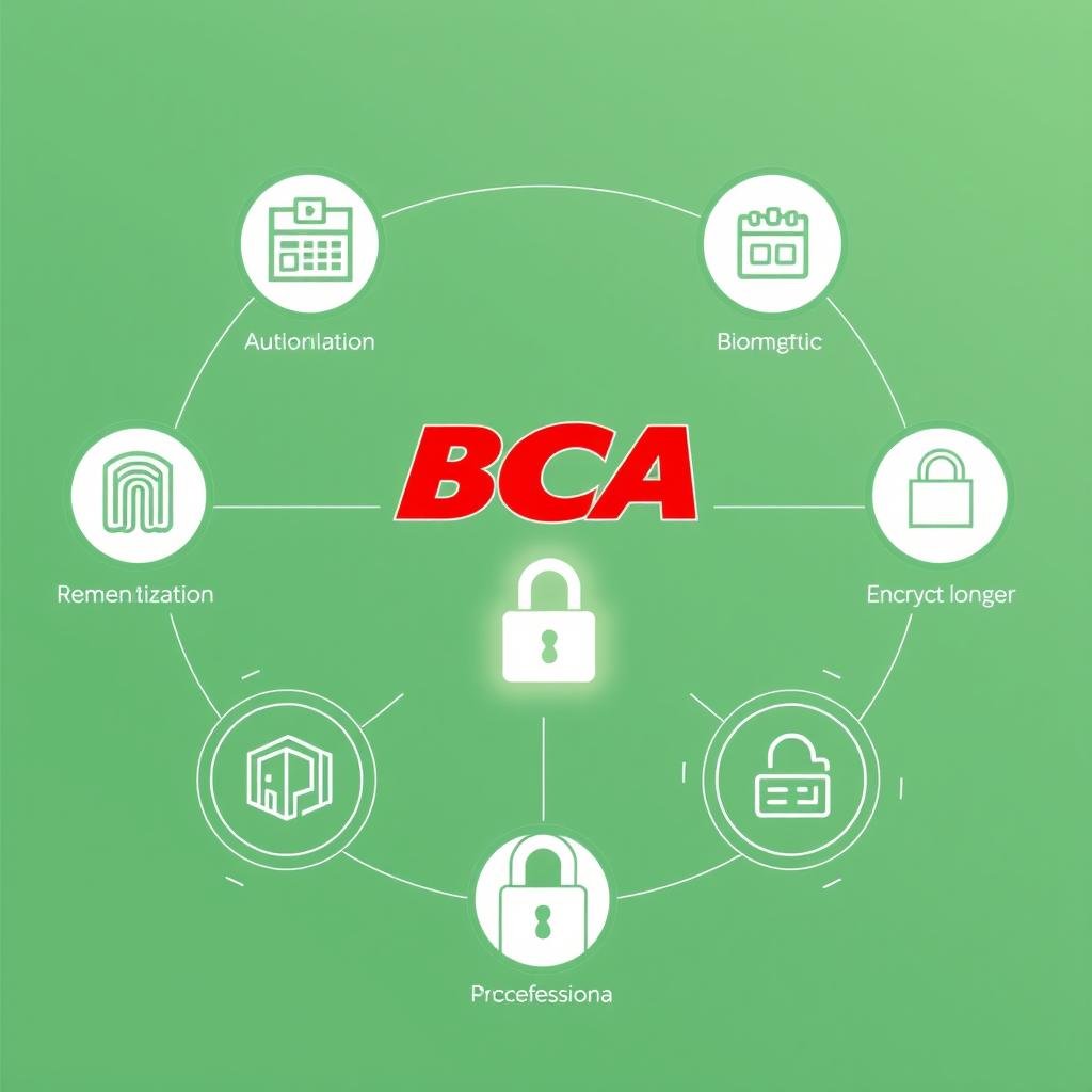 Logo aplikasi BCA Mobile dengan fitur keamanan Logo aplikasi BCA Mobile dengan fitur keamanan