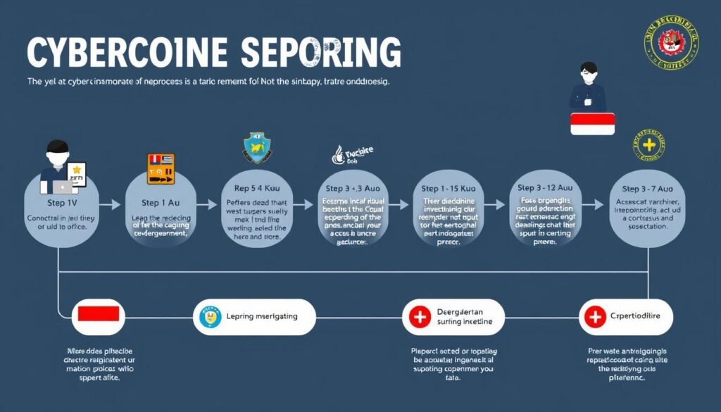 Proses pelaporan kejahatan siber di Indonesia Proses pelaporan kejahatan siber di Indonesia