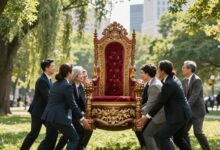 tahta partai berpindah, ketua partai ganti sering