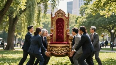 tahta partai berpindah, ketua partai ganti sering