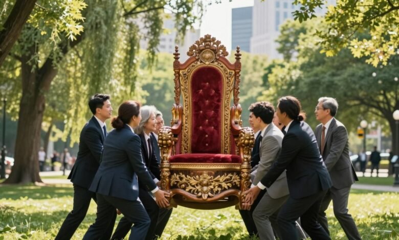 tahta partai berpindah, ketua partai ganti sering